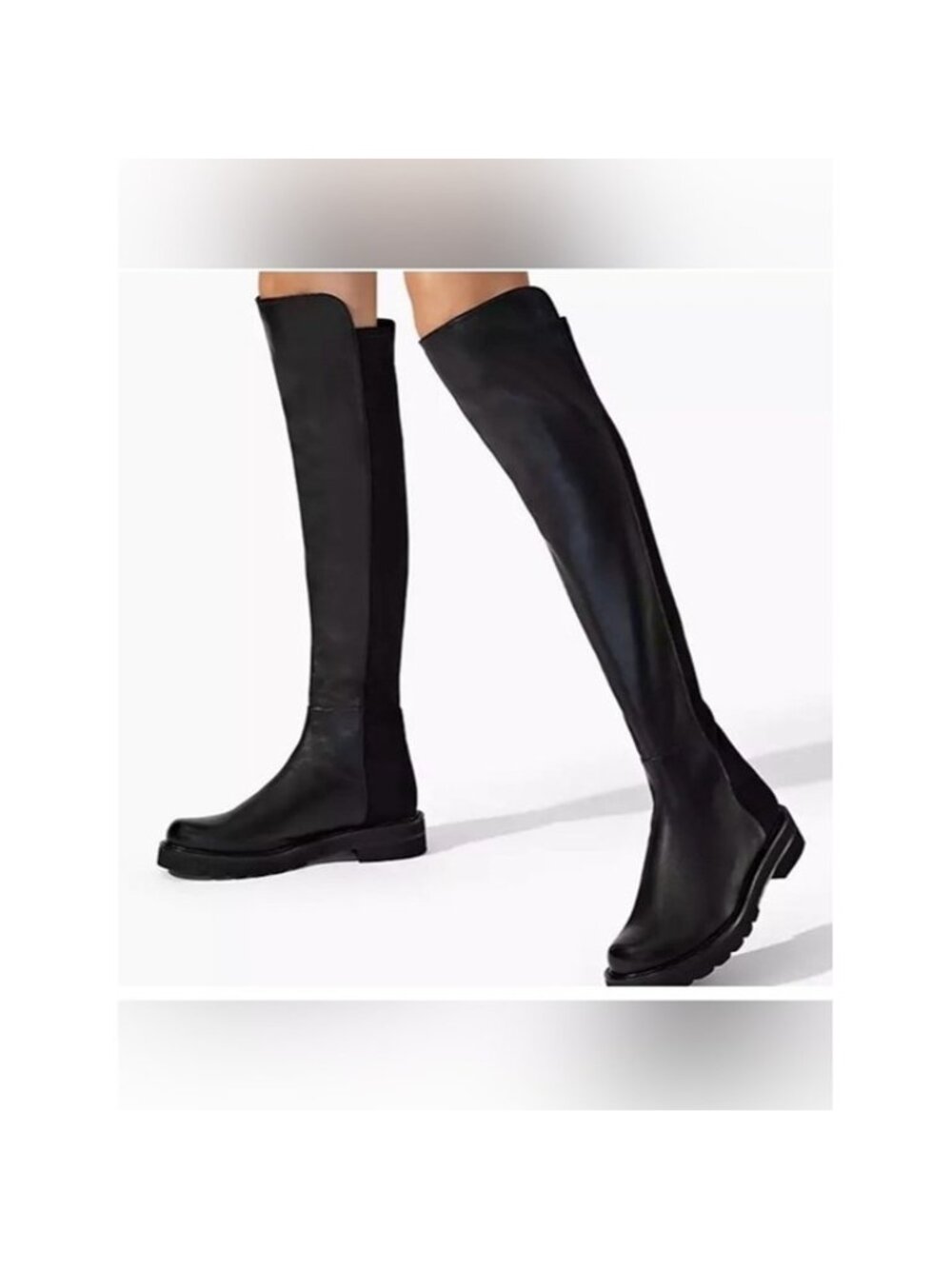 Stuart Weitzman Black Over-the-Knee Riding Boots size 11 New retail $798 New